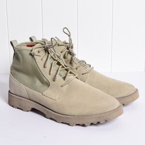 Sorel Men’s Mod Chukka waterproof boots, green, lace up, size 9.5‎